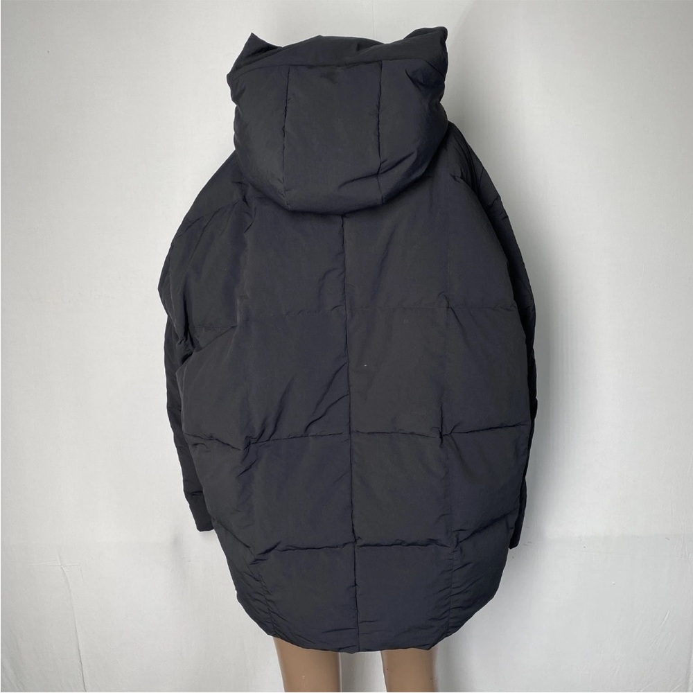 Jil Sander Black Quilted Puffer Jacket - Picture 3 of 11